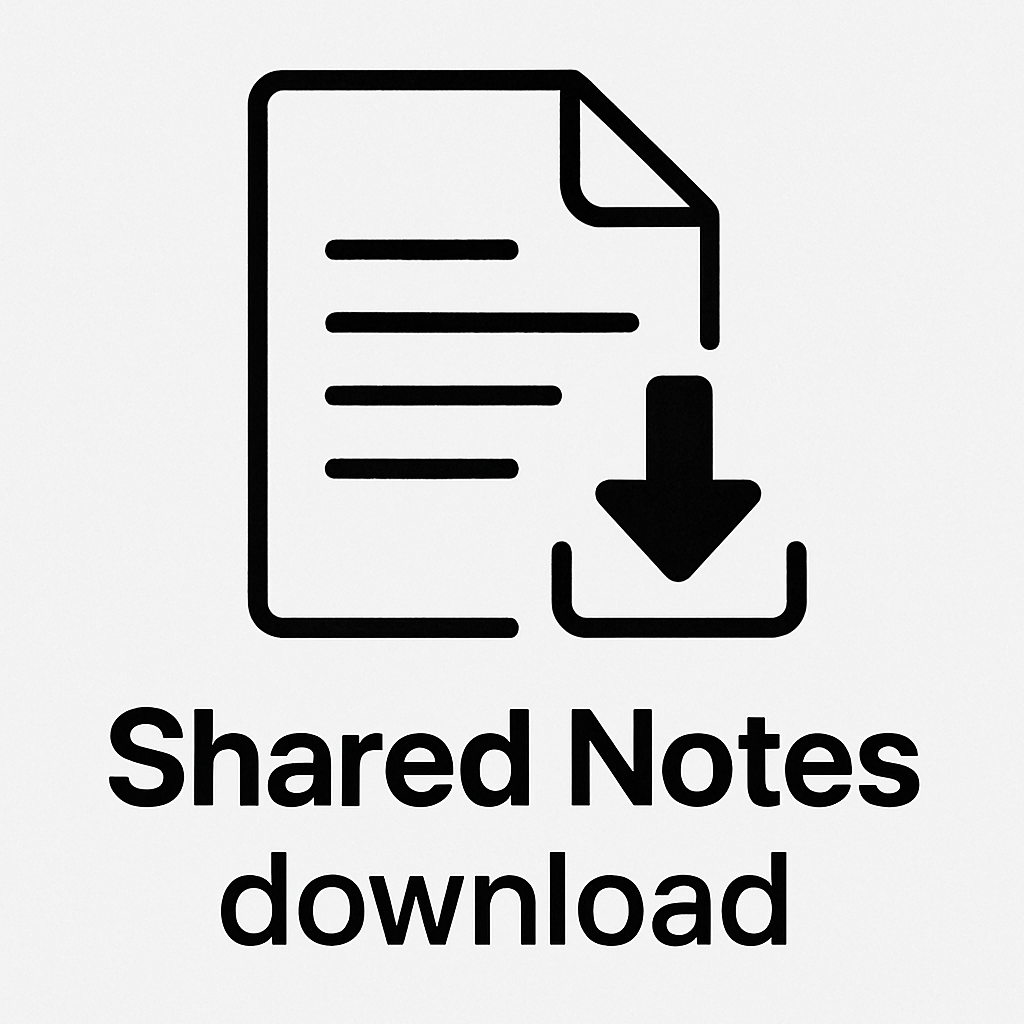 Shared Notes download-1